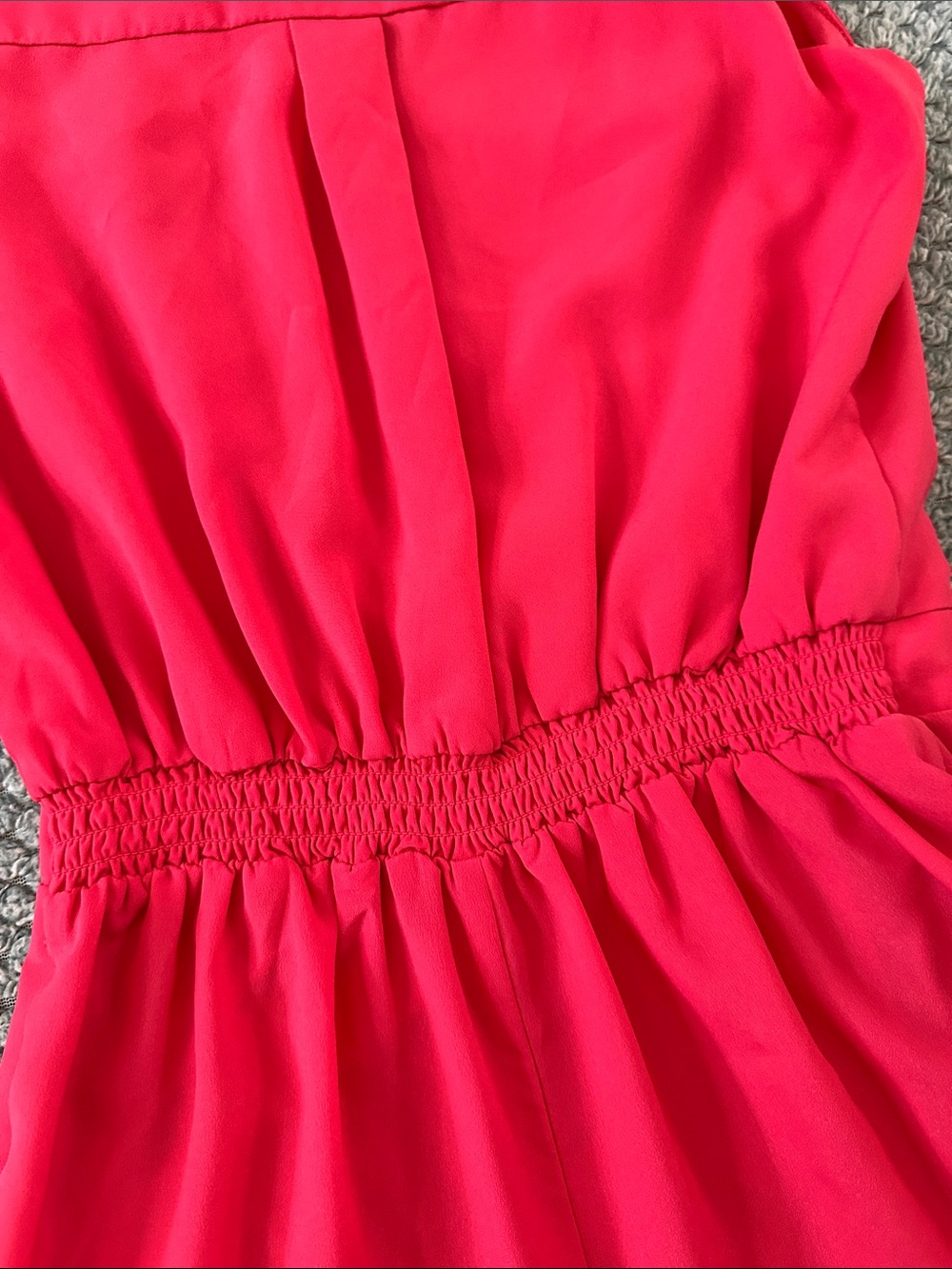 Express Bright Pink One-Piece Romper - Picture 8 of 8
